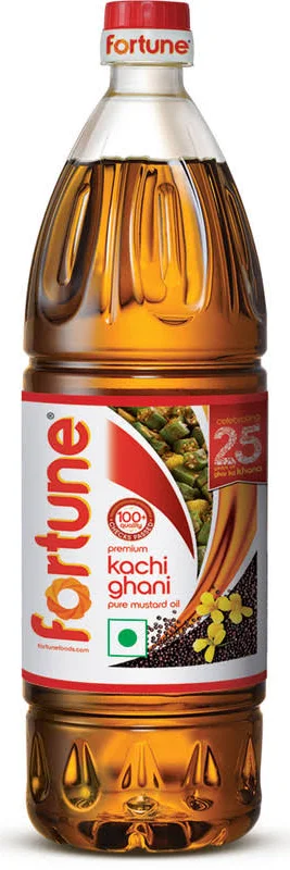 Fortune Kachi Ghani Mustard Oil (1 L)